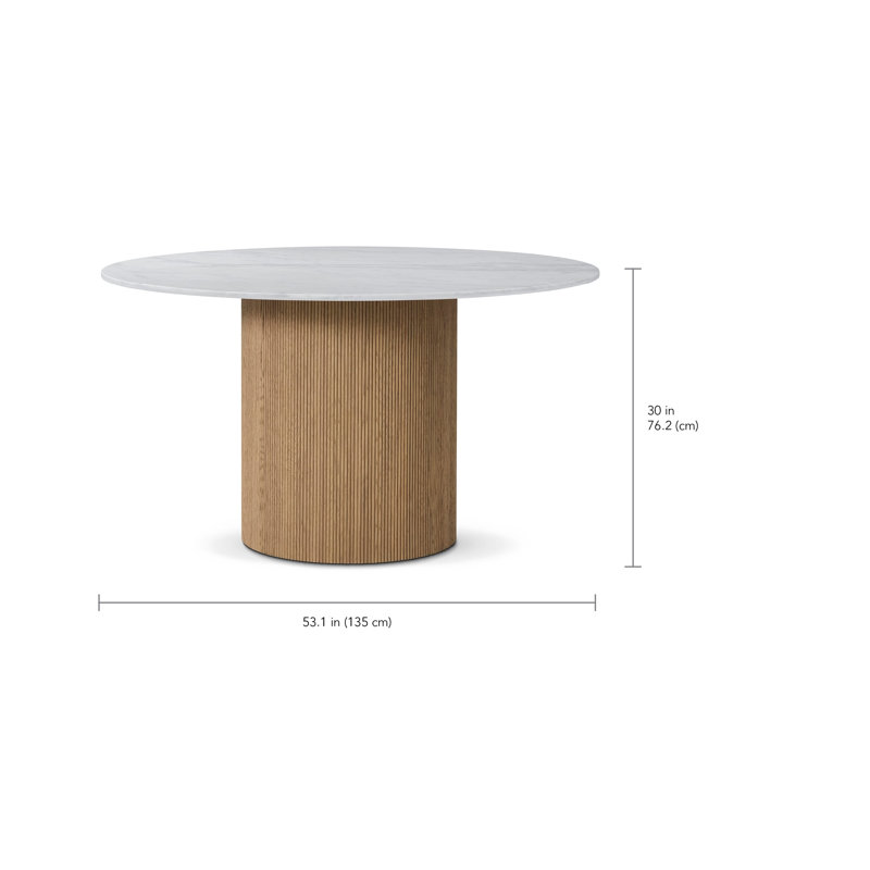Vienna Dining Table, Natural