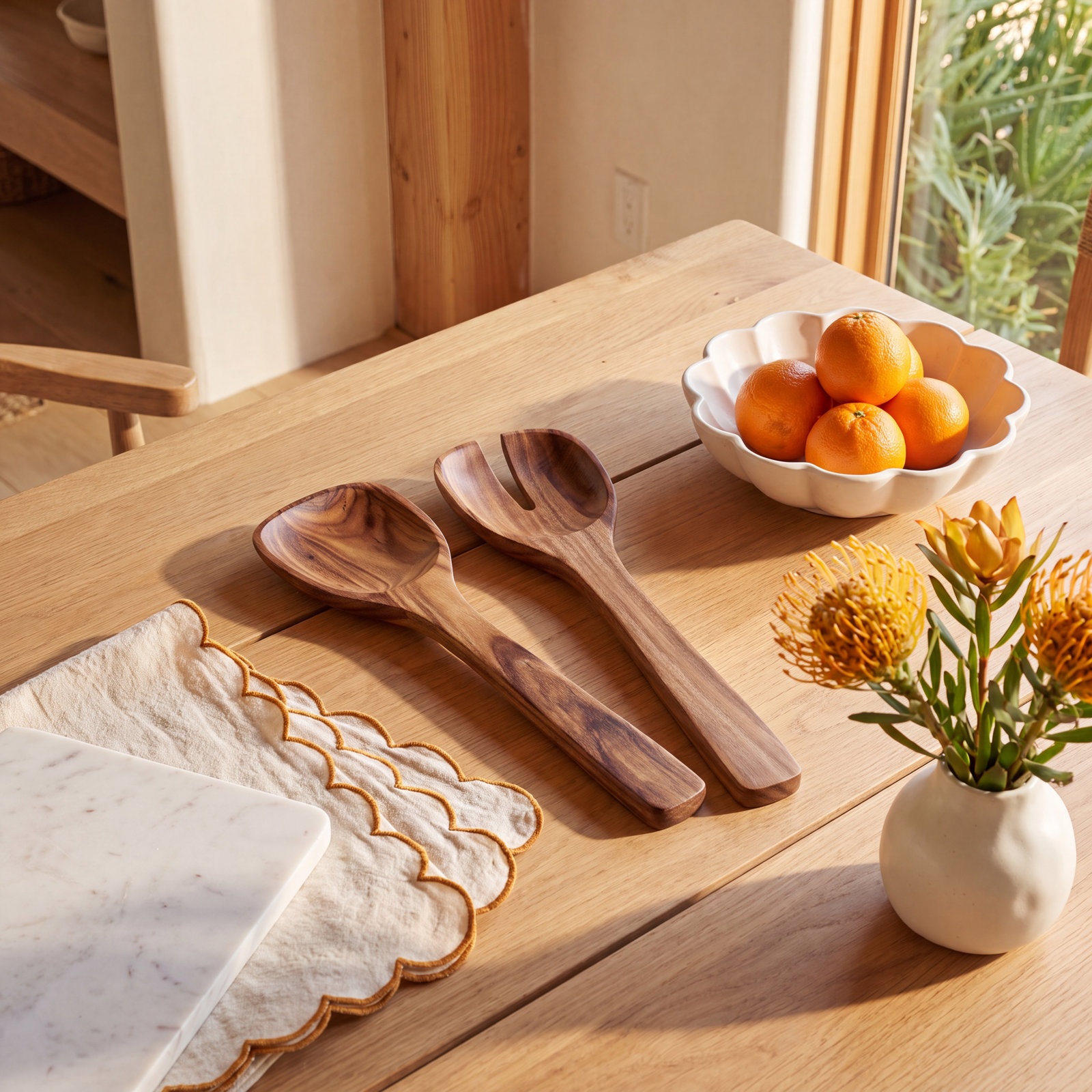 Villeroy & Boch Artesano Acacia Salad Servers