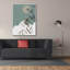  «Japanese Art White Tiger» par Sabrina Balbuena, art mural sur toile, 40 po x 54 po-721674868