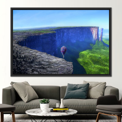 «Up Movie Inspired Landscape Art Canvas», cadeau de Noël parfait et décoration de chambre d'enfant