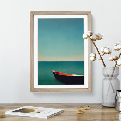 Boat Upon the Sea - Wall Art