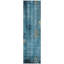 Tapis bleu intérieur / extérieur lavable à la machine Xhevrie-1785941689