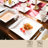Carina 30 Piece Fine Porcelain Square Dinnerware Set, Service For 6