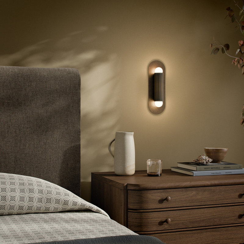 Vesta Sm Sconce, Heritage Bronze Brass
