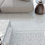Carreau en porcelaine polie 24 po x 24 po Malibu Chips Look Terrazzo