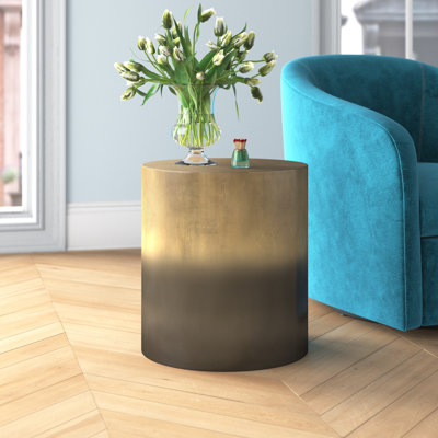 Beulah Iron Top End Table