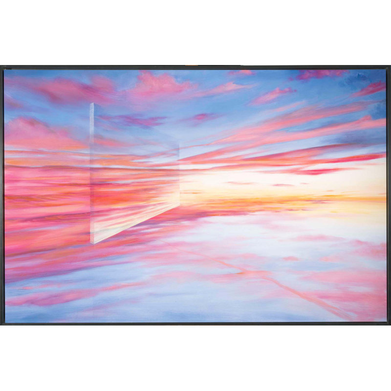 Rose Sunset Print by Lisa Cuscuna