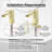 Single-handle Bathroom Faucet with Drain Assembly-64017174