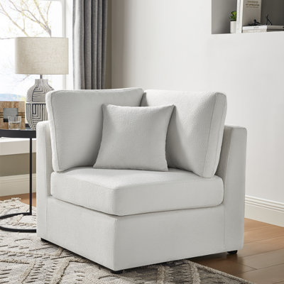 Chaise d'appoint en coin Mchargue