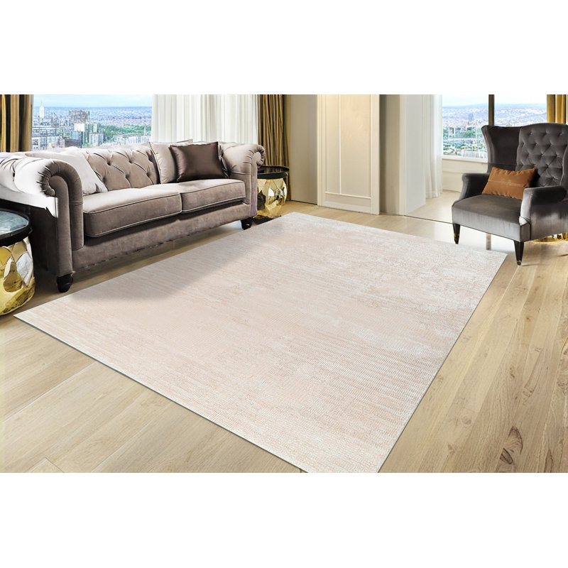 PENTA 6323-180 crème / beige, Rectangle 7 pi 10 po x 10 pi 10 po