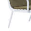 Ensemble de 3 fauteuils de jardin avec structure et coussins en polypropylène blanc - 2 fauteuils club, 1 fauteuil antirouille, léger, design ergonomique, structure et coussins respirants, idéal pour recevoir.