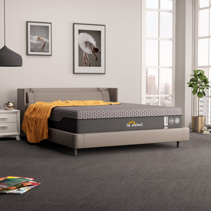 Matelas en mousse viscoélastique gélifiée mi-ferme 12 po Citi Home Furniture, Simple extra long