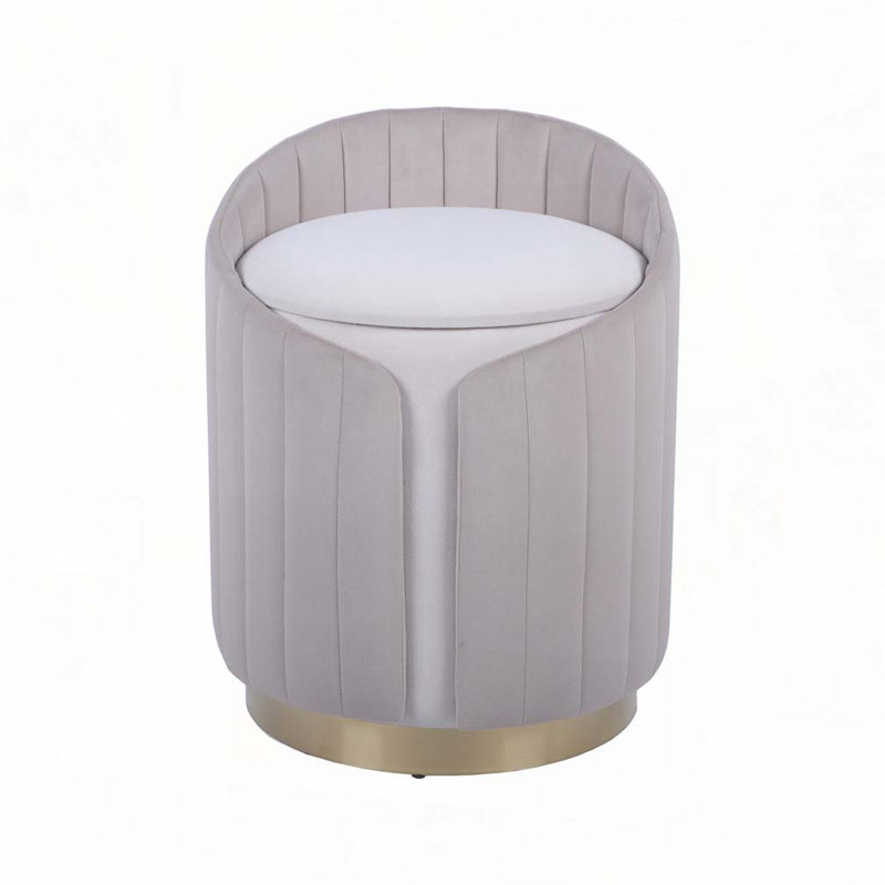 Ottoman with Storage or Vanity Stool