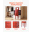 Freestanding Jewelry Armoire