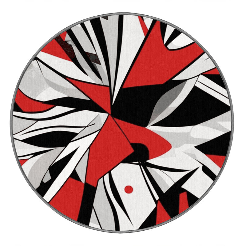 Dusk Inferno Rug, Round 7'