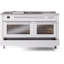 Cuisinière à double combustible ILVE ProfessionalPlus II 60-98168242-98168250