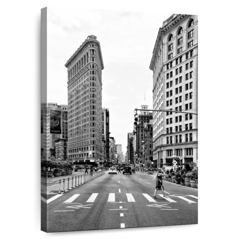 Aime The Flatiron Building, 39" H x 26" W