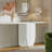 63-Inch Modern Console Table, Warm White Entryway Table For Hallway, Living Room