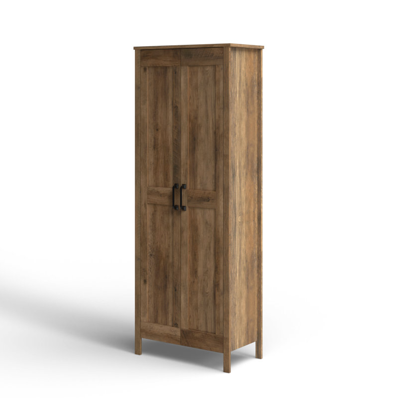 Colton 4 - Shelf Storage Cabinet, Rural Pine