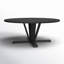 Cobain Round Solid Wood Dining Table-1992841644-1992841645