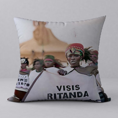 Reversible Throw Pillow