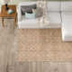 Moorgate Geometric Handmade Flatweave Khaki/Sage Area Rug