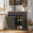 Kitchen Island With Trash Can Storage-105786299