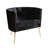 Keighley Upholstered Armchair with Ottoman-1404210532