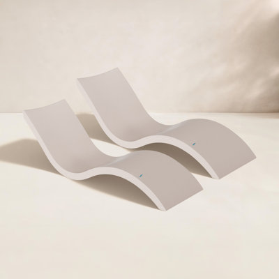 Signature 23" Patio Chaise Lounge Set