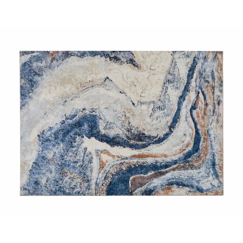Machine Woven Performance Rug, Rectangle 6' x 9'