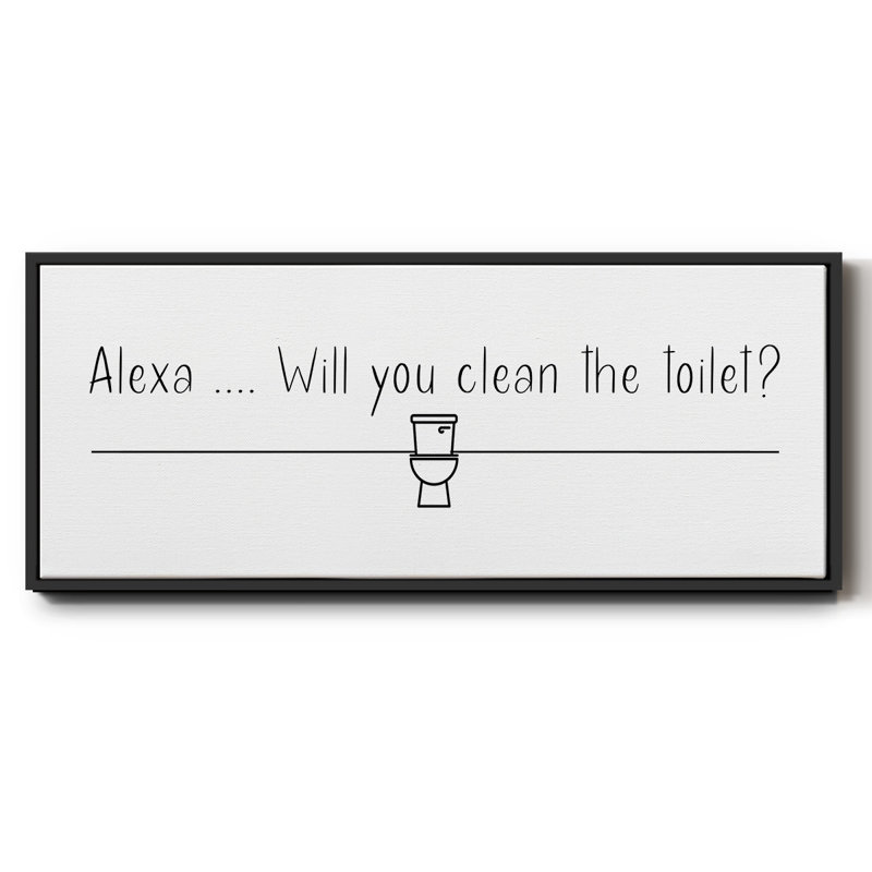 Alexa ... - Toile encadrée, H 24 po x l 60 po