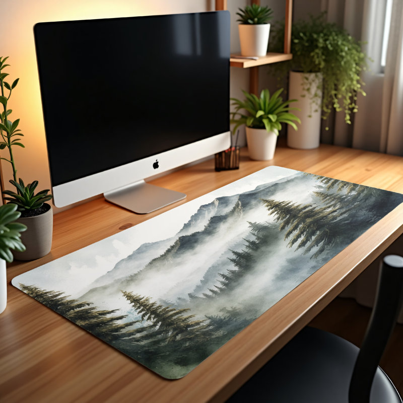 Polyester Desk Pad, 31.5x15.5