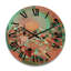 Horloge murale Crystalline Consciousnessin Retro Tones-1239211838