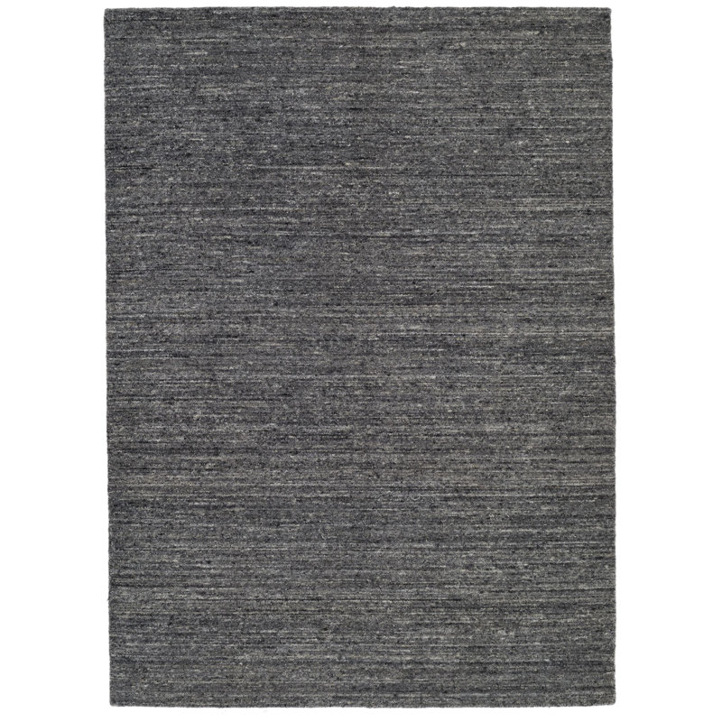 Tapis contemporain gris 5 x 7