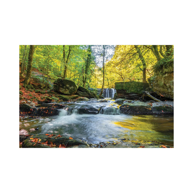 Giclée sur toile tendue avec cascade III, H 12 po x l 18 po