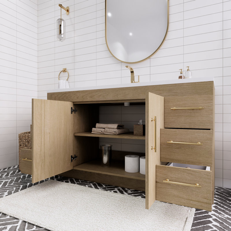 Meuble-lavabo simple l 60 po