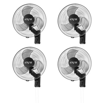 Mountable Oscillating Tilt Fan