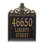 Lanai Pineapple Personalized Estate 3-Line Wall Address Plaque