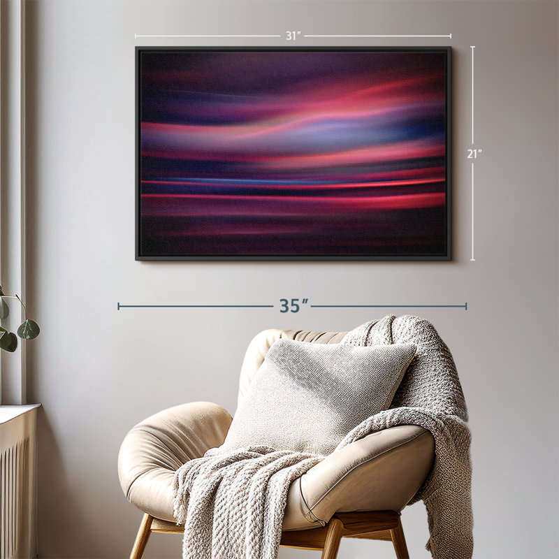 " Dusk III ", 31" H x 21" W