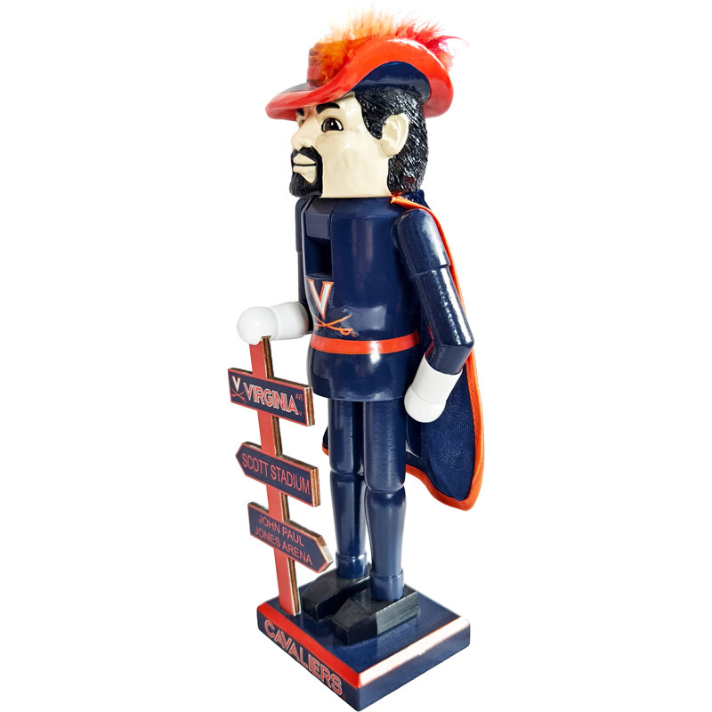 NCAA 12" Virginia Mascot Nutcracker