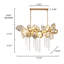 Lustre en cristal de luxe Nordic Light Convient pour la salle à manger, le salon, la cage d'escalier-129677731