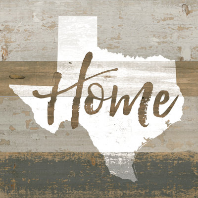Texas Home - Wrapped Canvas Print