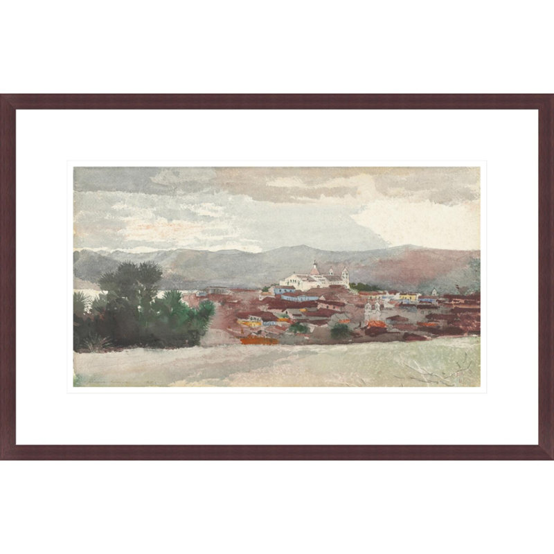 «Santiago de Cuba» par Winslow Homer, impression giclée sur cadre, H 14,4 po x l 21,75 po