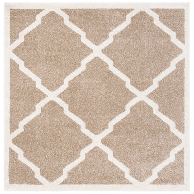 Ammundsen Geometric Wheat/Beige Indoor Area Rug