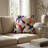 Print Abstract Linen Outdoor Reversible Throw Pillow-1777946374