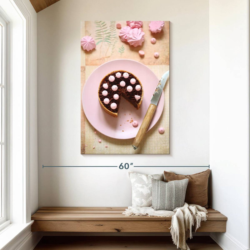 Yarlin Chocolate Truffle Birthday Cake, 48" H x 32" W