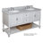 Hampton 60'' Double Bathroom Vanity with Top-441610880-441610883