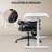 Foldex Ergonomic Office Chair, Folding Office Chair for Small Spaces with Lumbar Support-2093883902-2093883901