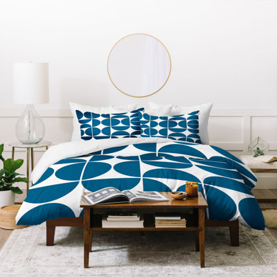 Polyester Geometric Shapes Duvet Cover