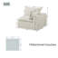 Fauteuil d'appoint moderne avec accoudoir gauche-1923754113
